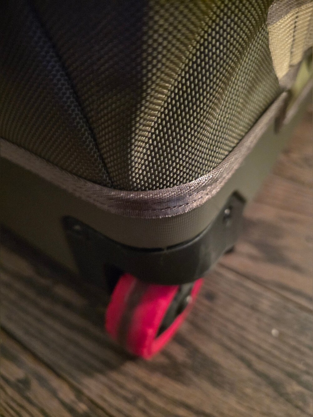 The North Face Olive Green Rolling Duffle Bag - Picture 5 of 7